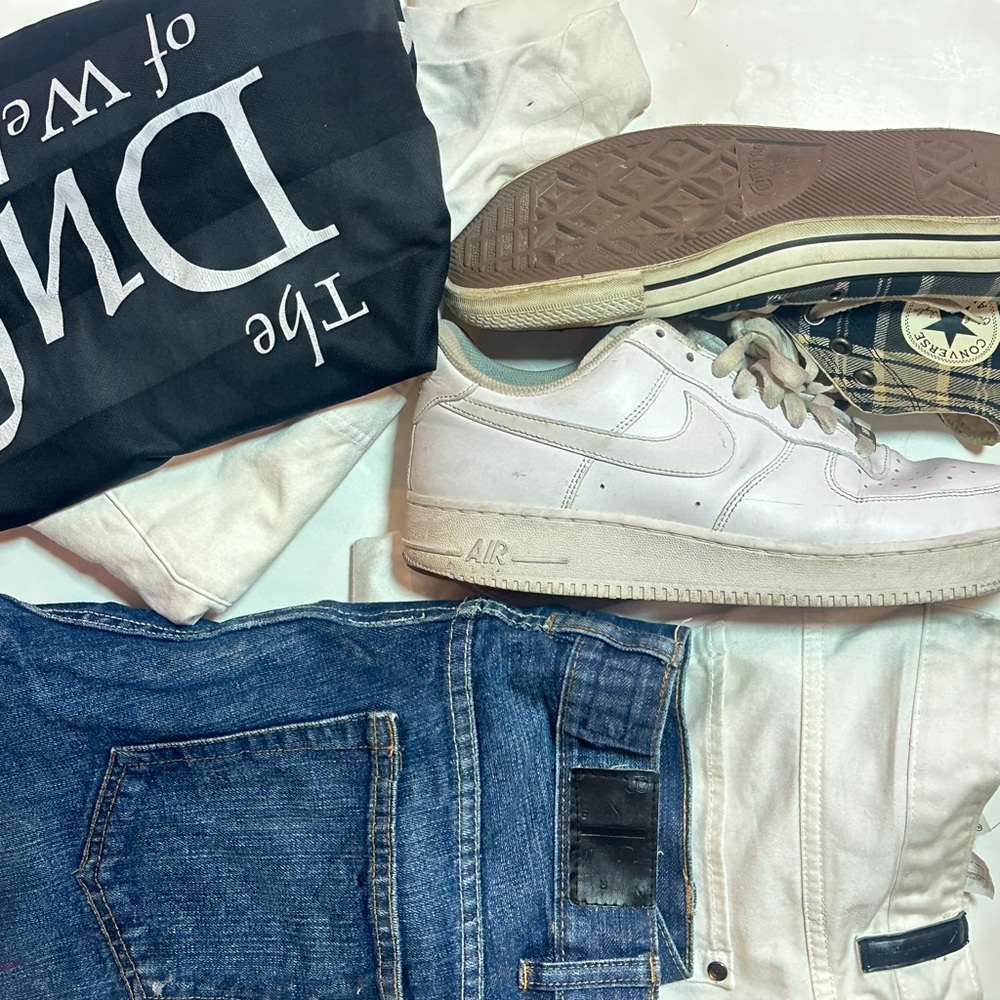 Nike White Air Force 1 Sneakers